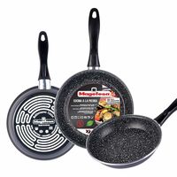 ¿Necesitas sartenes baratas? El set de tres sartenes Magefesa K2 Gransasso está por 19,50 euros hasta medianoche en Amazon