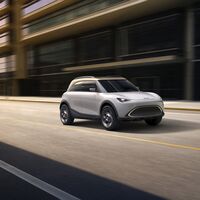 El smart Concept # 1 anticipa el primer SUV eléctrico de la marca... ¡y es igual de grande que un MINI Countryman!