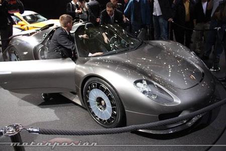 Porsche 918 Spyder Concept en el Salon de Ginebra 2010