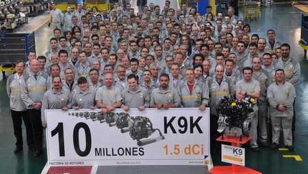Renault celebra el motor K9K (1.5 dCi) número 10 millones