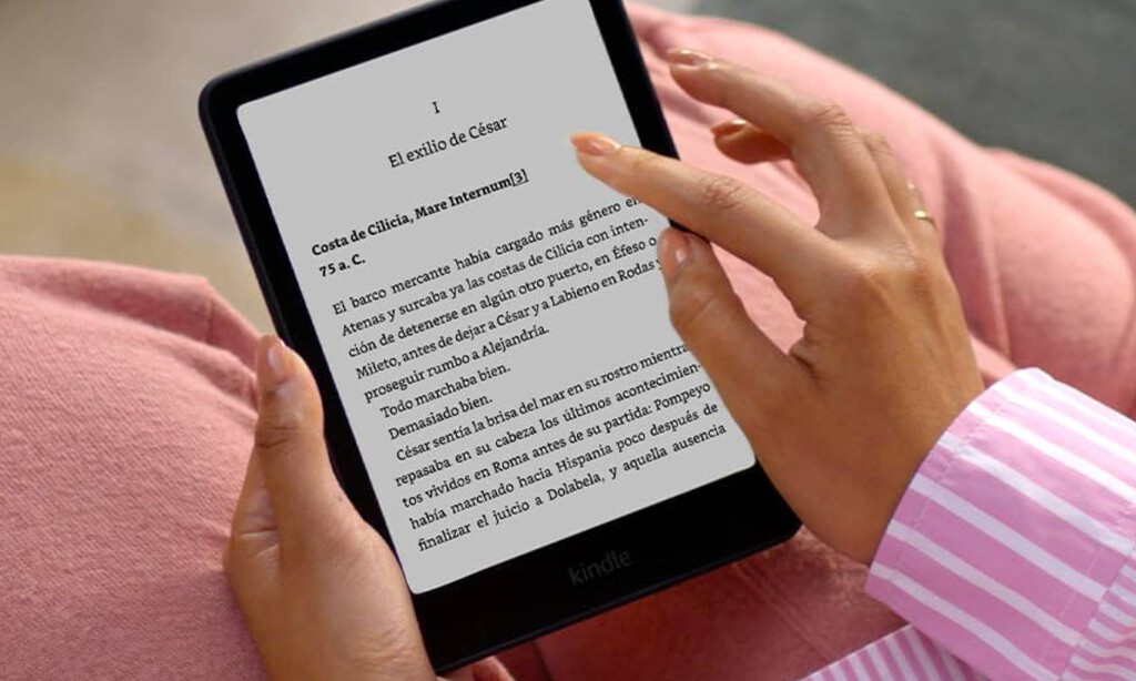 Si devoras libros y no tienes espacio en casa, este Kindle es el que te recomiendo
