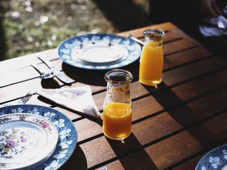 Jugo De Naranja Mananas