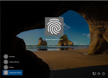 Este método se sirve del lector de huellas en los móviles con Android para poder desbloquear a distancia el PC