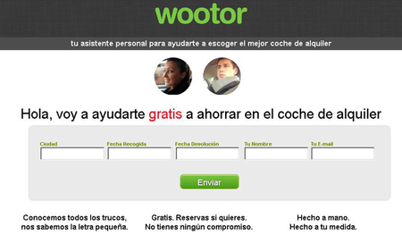Wootor, asesoría gratuita para ahorrar en el alquiler de coches