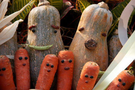 Colócale nombre de fantasía a las verduras para promover su consumo en los niños