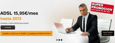 Jazztel contraataca con una nueva rebaja de su ADSL de 6, 12 y 20 Mbps