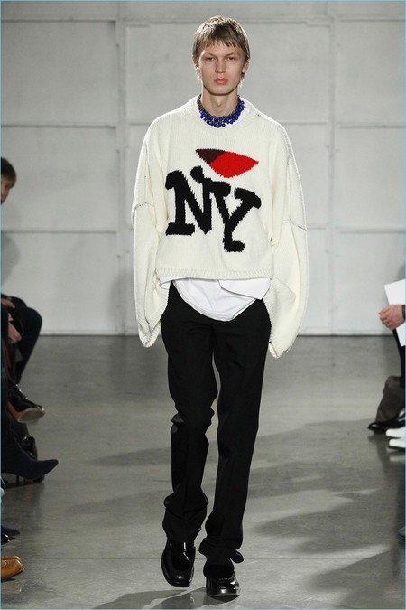Raf Simons le declara su amor a NY en su colección FW 17