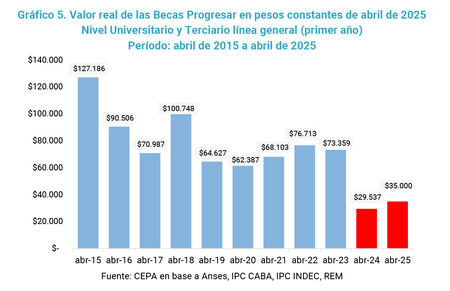 Valor Real En Pesos Constantes Abril 2025 En Periodo 2015 A 2025