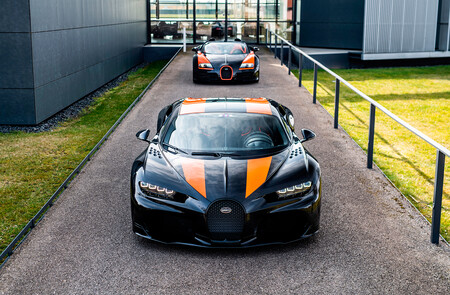 Bugatti Chiron Super Sport 300+ y Bugatti Veyron Grand Sport Vitesse World Record Edition