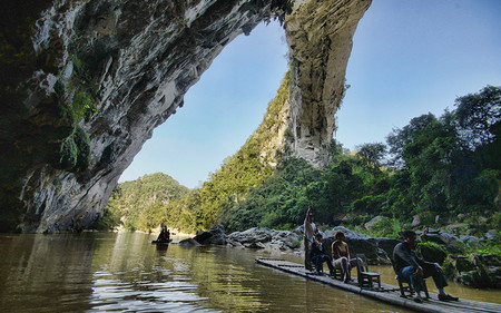 ¿Dónde está el arco natural más grande del mundo?