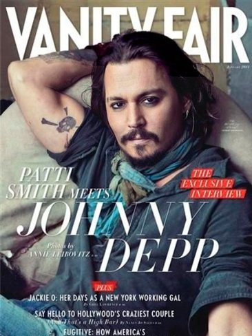 Johnny Depp, cómo me puedes gustar tanto en Vanity Fair