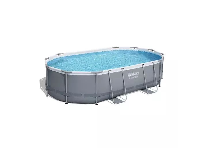 Piscina desmontable OVAL 488x305x107 cm + depuradora