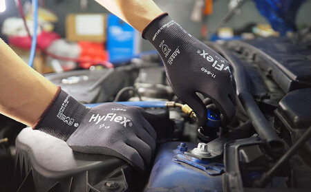 Guantes de trabajo Ansell HyFlex 11-840 en Amazon