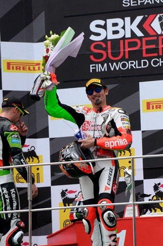 Max Biaggi valora el podio de Sepang como un logro increíble