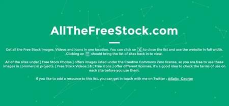 AllTheFreeStock: tu directorio de fotos, videos e iconos libres