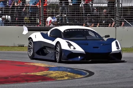 ¡Excesivo! El sonido del Brabham BT62 rodando en circuito es lo más bestia que vas a escuchar hoy