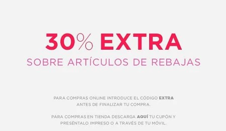 Blanco nos hace picar: añade un 30 % de descuento más a tus compras en rebajas 