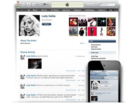 Ping sigue aprendiendo a mejorar como red social y nos permite publicar nuestras listas de reproducción