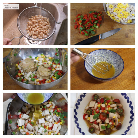 salade de haricots