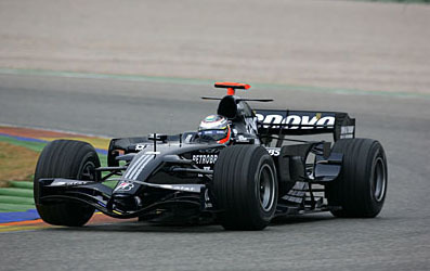 El nuevo Williams FW30 ya da sus primeros pasos