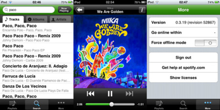 Spotify ya está en la App Store y en el Android Market