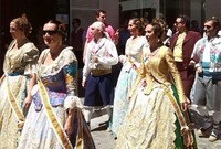 Las Fallas valencianas se vivieron en Granada este fin de semana 