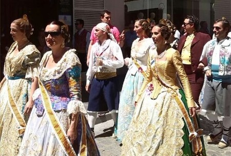 Las Fallas valencianas se vivieron en Granada este fin de semana