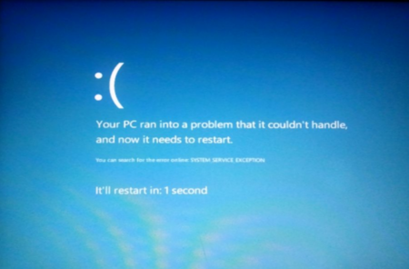 Imagen de la semana: La nueva BSoD de Windows 8