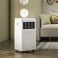 Carrefour comienza a liquidar aires acondicionados portátiles, como este modelo que es de bajo consumo