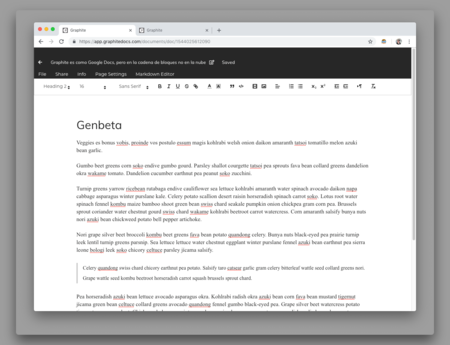 Graphite, una alternativa a Google Docs descentralizada, cifrada y basada en blockchain