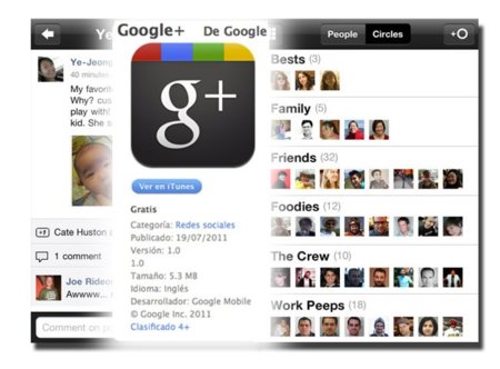 Google Plus para iOS ya está disponible