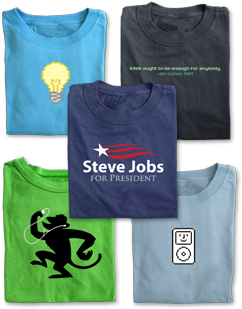 Más votaciones con 5 nuevas camisetas en Insanely Great Tees