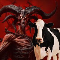 Tres años buscando un contenido que igual no existía llegan a buen puerto. El nivel de las vacas de Diablo 4 es real