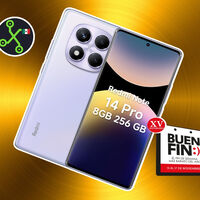 Celular Android con pantalla curva y 8 GB de RAM. Trae funda de regalo