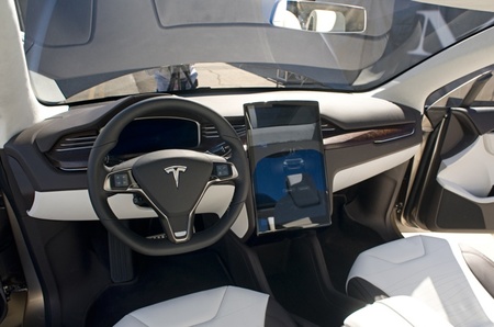 Tesla Model X interior