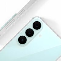 Celular gama alta económico con siete años de actualizaciones y triple cámara. Tiene descuento por lanzamiento