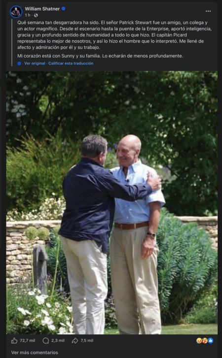 William Shatner Patrick Stewart