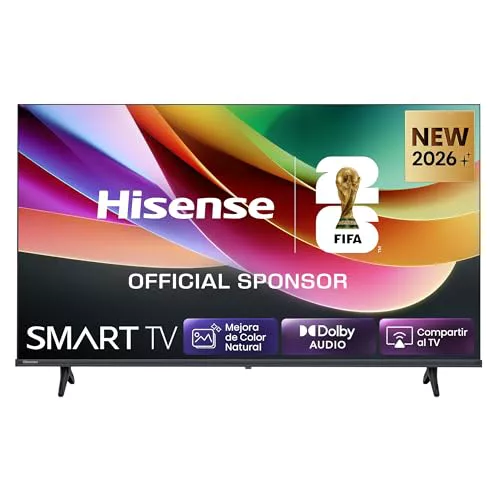 Hisense 32A4S - HD Smart TV 32 Pulgadas, Natural Colour Enhancer
