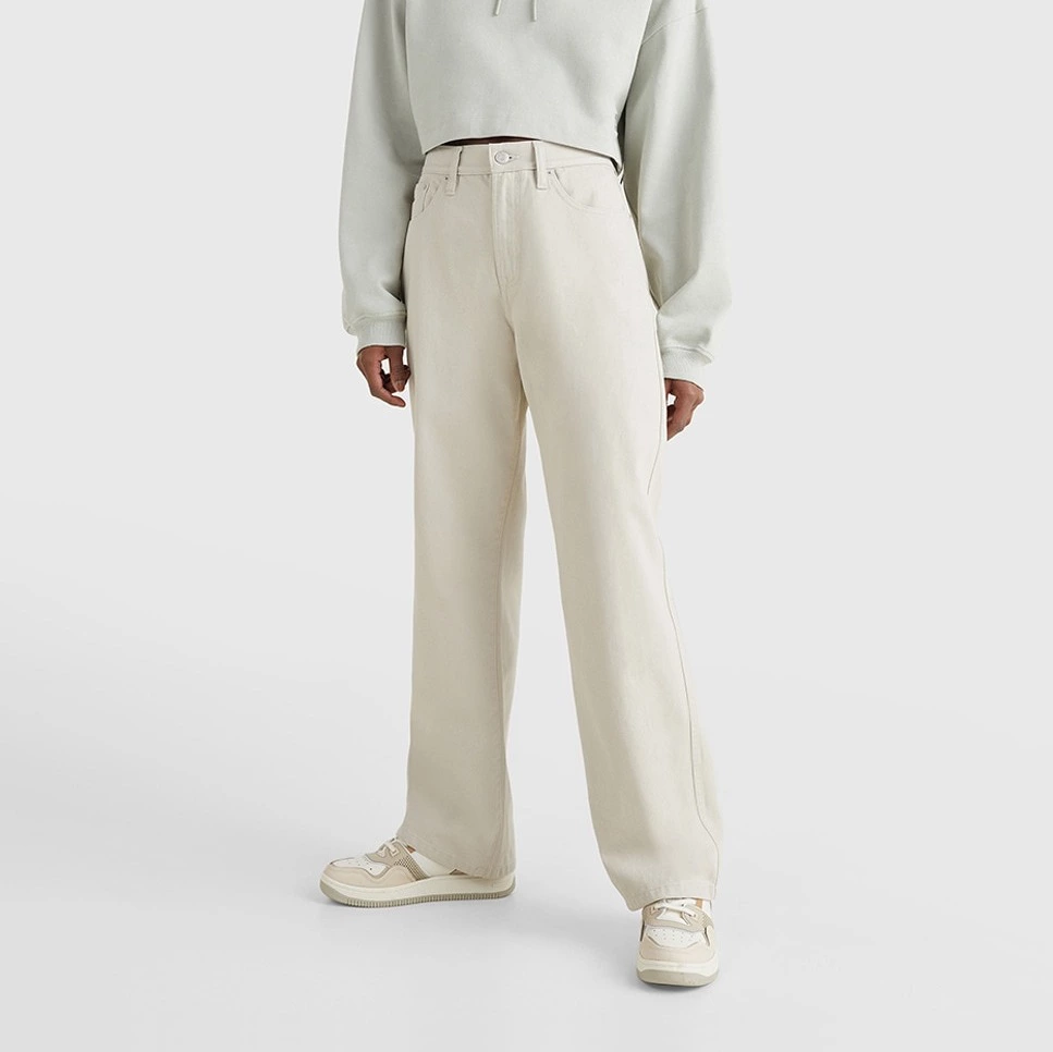 Pantalones de mujer Betsy de tiro medio y fit loose
