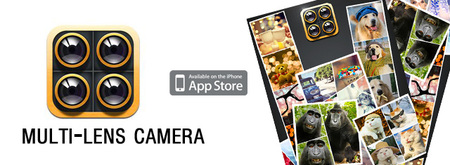 Multi-lens Camera: dípticos, trípticos... en tiempo real gratis para iOS