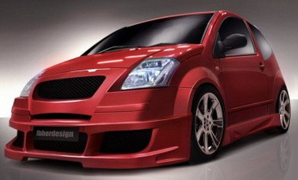 Kits para el Citroën C2 por Ibherdesign