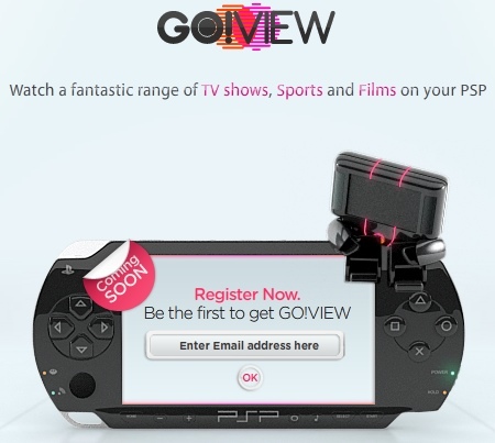 Go! View, el servicio de vídeo bajo demanda para PSP, llegará a España