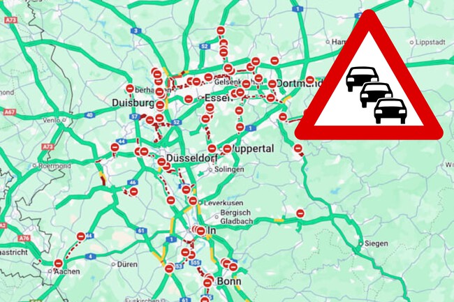 google maps autobahn
