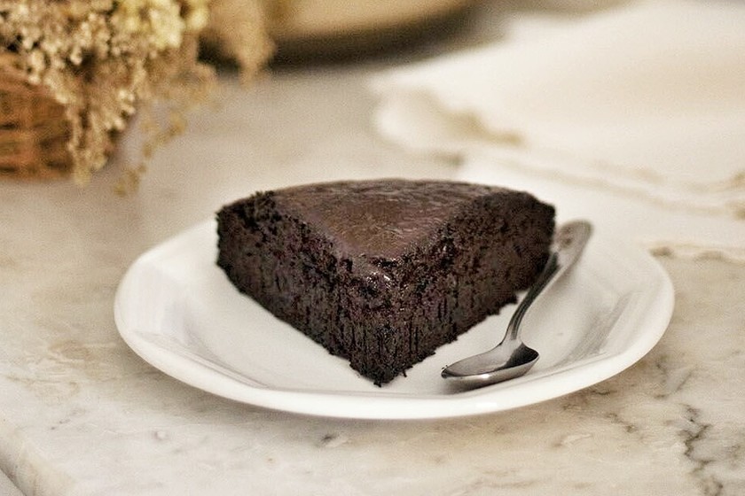 Devil´s Food Cake. Receta de cocina fácil, sencilla y deliciosa