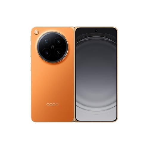 OPPO Find N6, 5G, CPH2765, 512GB, almacenamiento, 16 GB de RAM, pantalla plegable Android 16, desbloqueada de fábrica, naranja