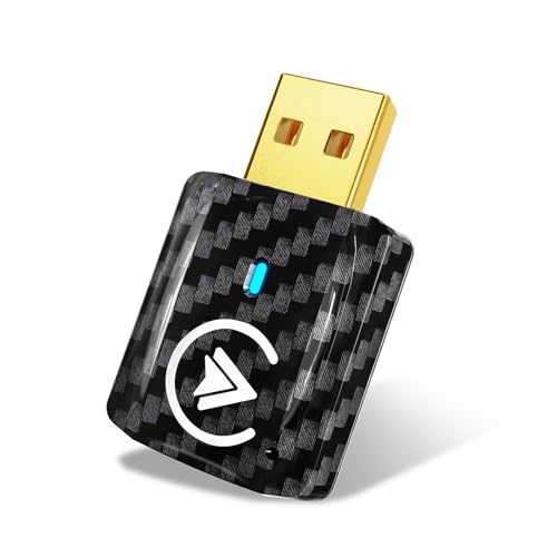 MSXTTLY Adaptador Inalámbrico CarPlay Android Auto U2AC-01