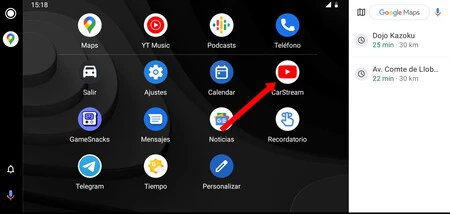 Youtube Android Auto