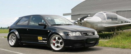 Audi S3 Twin Turbo de 550 caballos