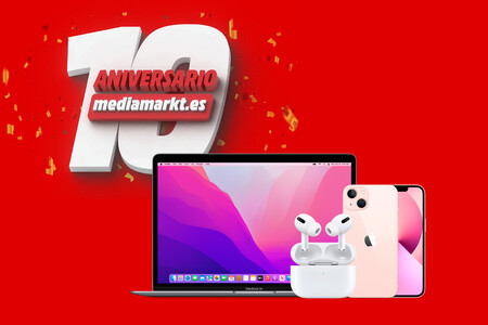 Ofertas en iPhone 13, AirPods, Mac y más dispositivos Apple con el Aniversario Web de MediaMarkt