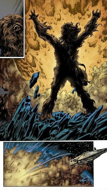 La muerte de Chewbacca en los cómics